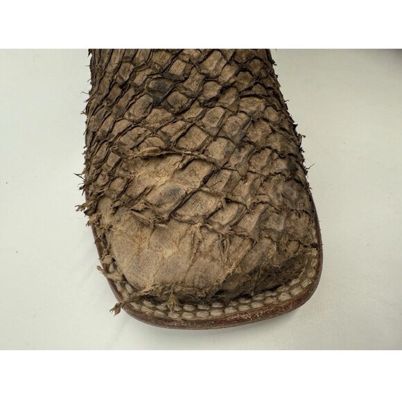 Dan Post Men's Size 9 Sea Bass Dorsal Western Square Toe Casual Boots Mid Calf - Picture 9 of 14